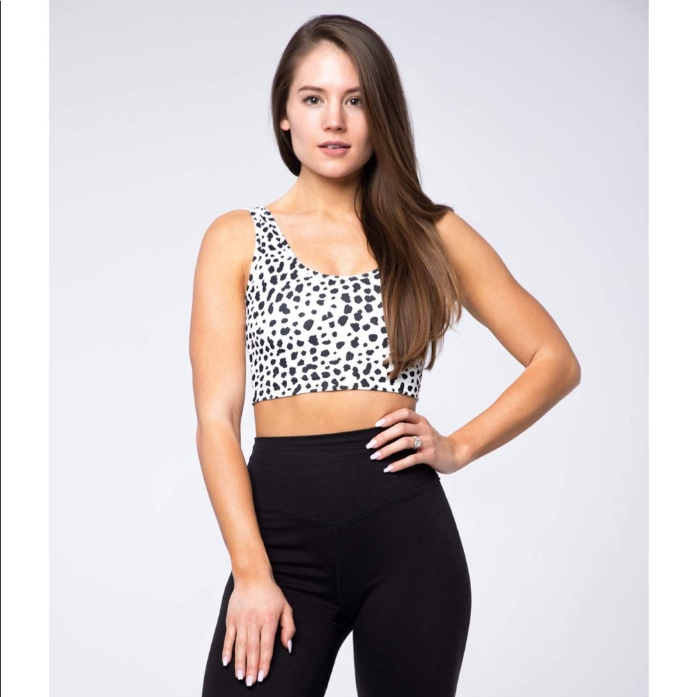 Balance Athletica- The Ascend Top- Snow Leopard